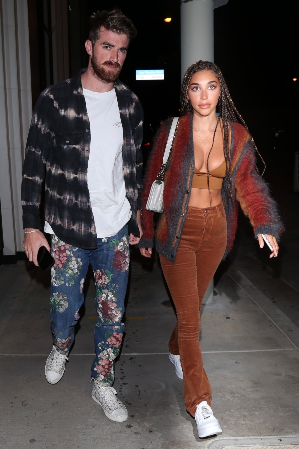 Chantel Jeffries and Andrew Taggart at Catch LA in West Hollywood 2020/06/13