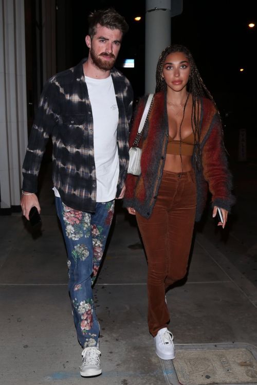 Chantel Jeffries and Andrew Taggart at Catch LA in West Hollywood 2020/06/13