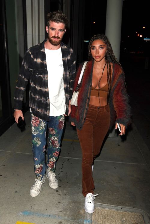 Chantel Jeffries and Andrew Taggart at Catch LA in West Hollywood 2020/06/13