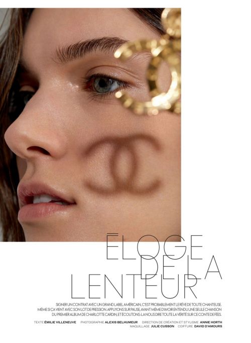 Charlotte Cardin Cover Photoshoot in Elle Magazine Quebec, June 2020 1