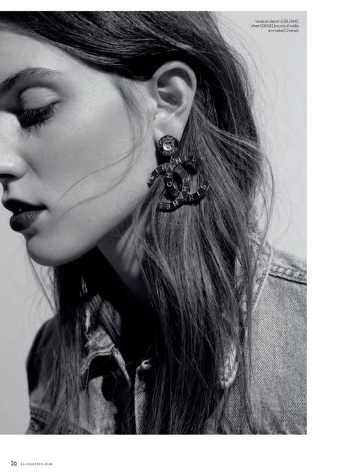 Charlotte Cardin Cover Photoshoot in Elle Magazine Quebec, June 2020 4