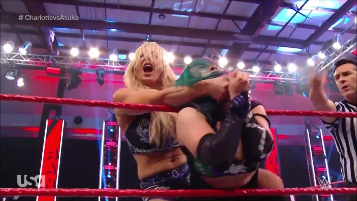 Charlotte Flair vs Asuka - Raw Digitals 2020/06/08 12