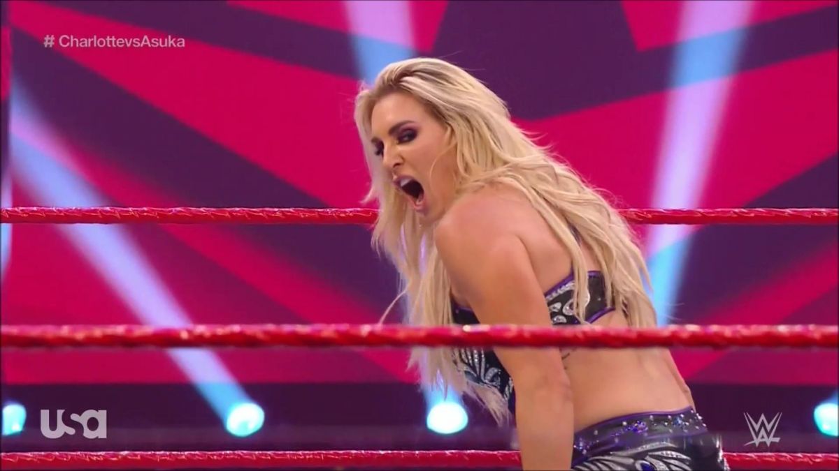 Charlotte Flair vs Asuka - Raw Digitals 2020/06/08 15