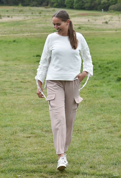 Chloe Ross Out with her Dog in Chigwell 2020/06/06 4