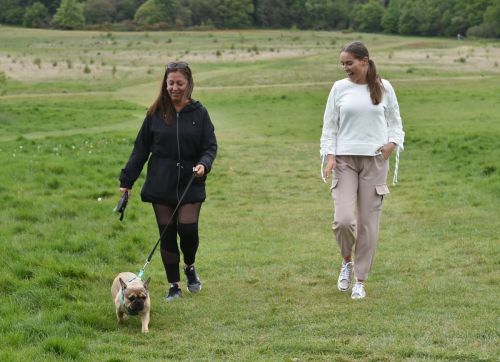 Chloe Ross Out with her Dog in Chigwell 2020/06/06 5