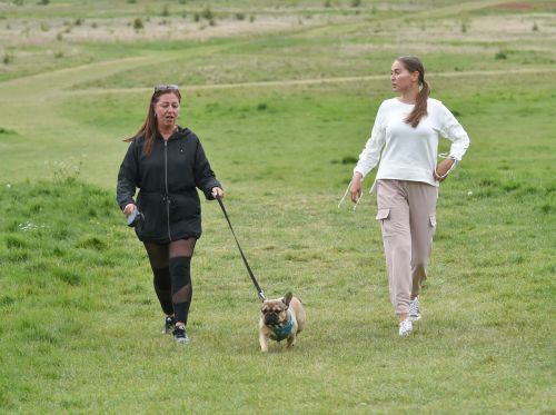 Chloe Ross Out with her Dog in Chigwell 2020/06/06 8