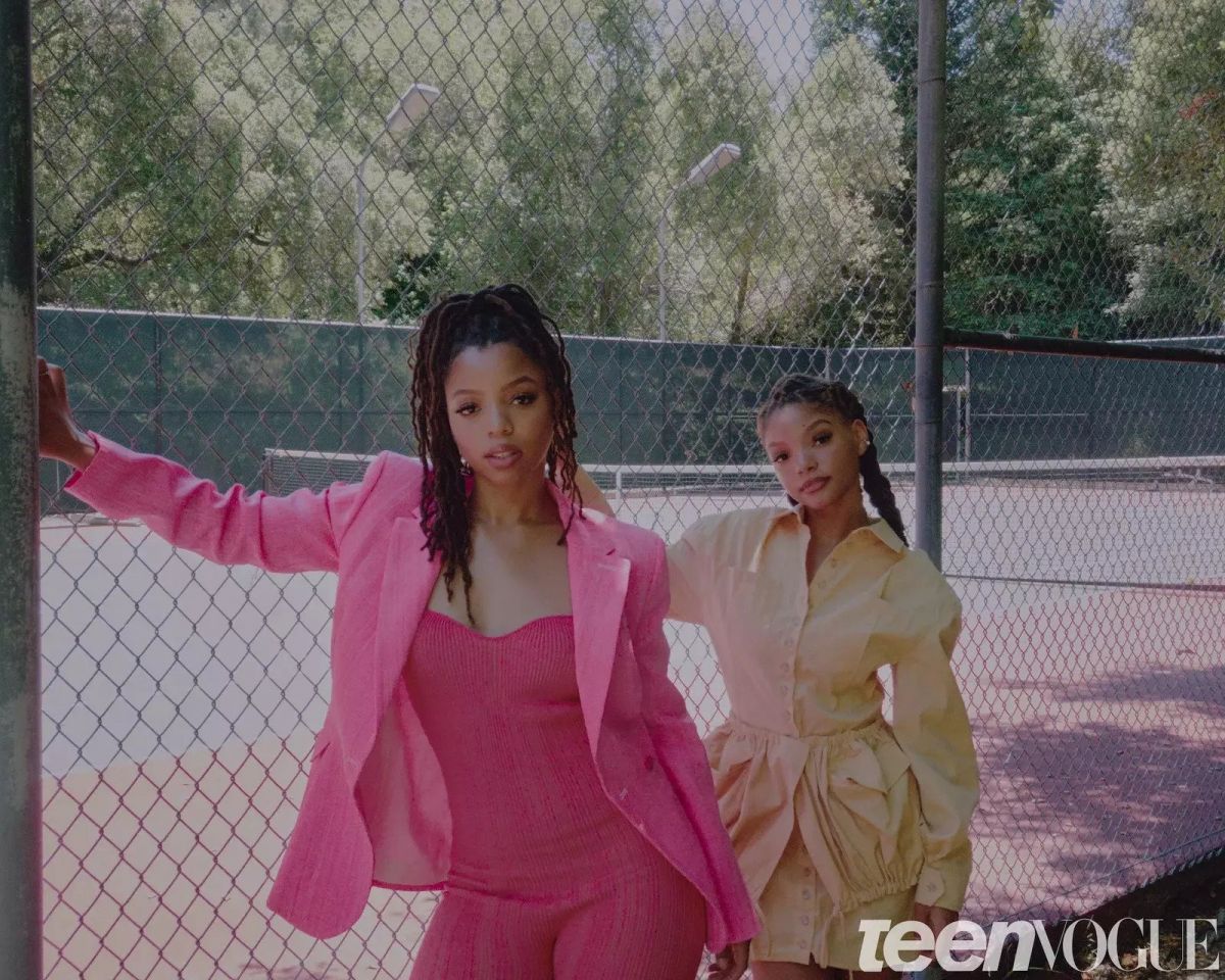 Chloe X Halle Bailey in Teen Vogue Magazine, June 2020