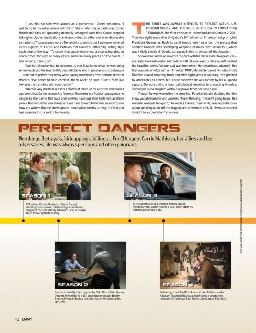 Claire Danes in Emmy Magazine, June 2020 1
