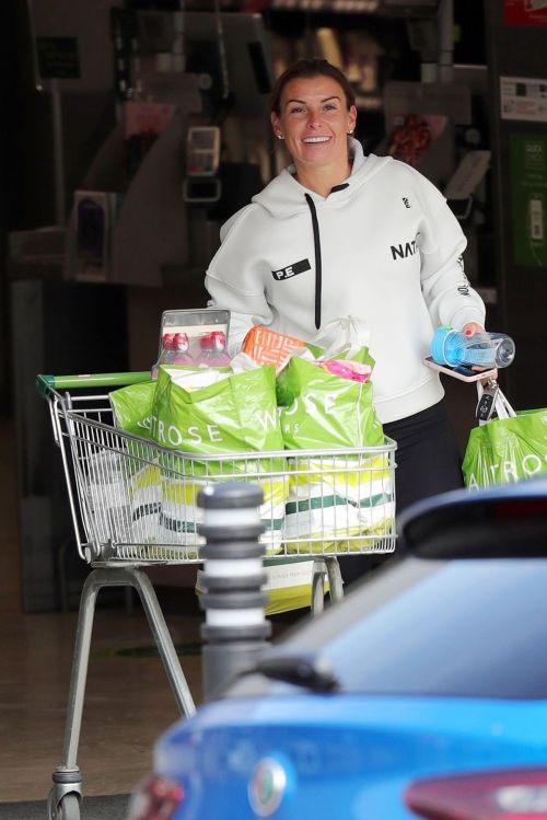 Coleen Rooney Shopping at Waitrose Supermarket in Cheshire 2020/06/09