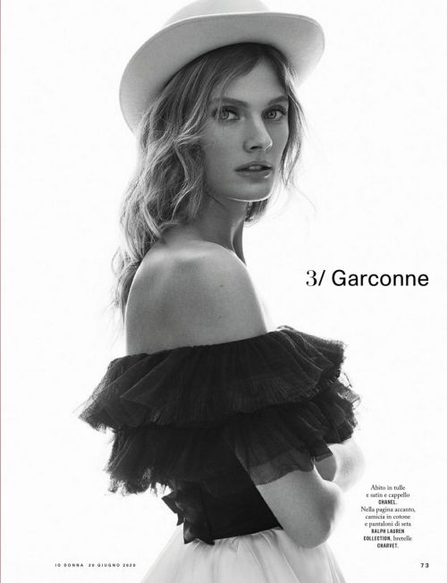 Constance Jablonski in Io Donna Del Corriere Della Sera, June 2020 9
