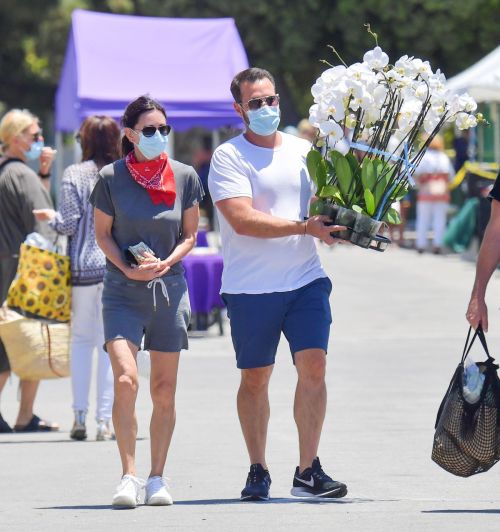 Courteney Cox and Johnny McDaid at Farmer