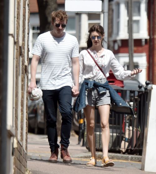 Daisy Edgar-Jones and Tom Varey Out in London 2020/06/14 2