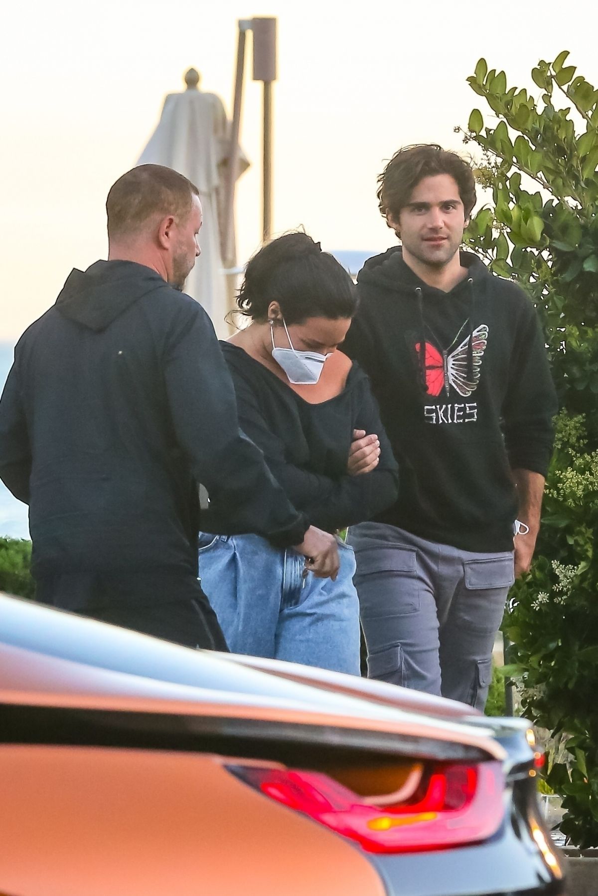 Demi Lovato and Max Ehrich at Nobu in Malibu 2020/06/09