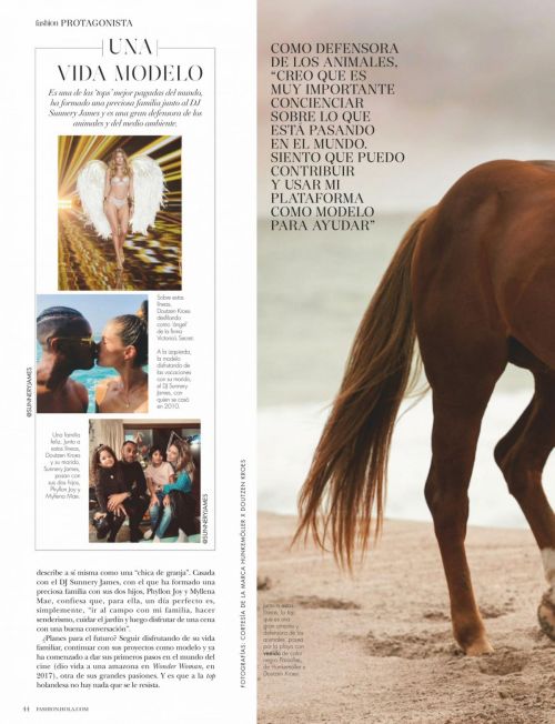 Doutzen Kroes in Hola! Fashion Magazine, June 2020 1