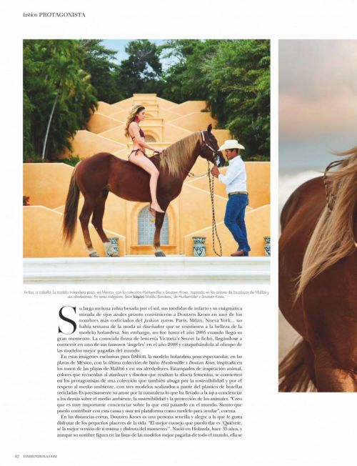 Doutzen Kroes in Hola! Fashion Magazine, June 2020 2
