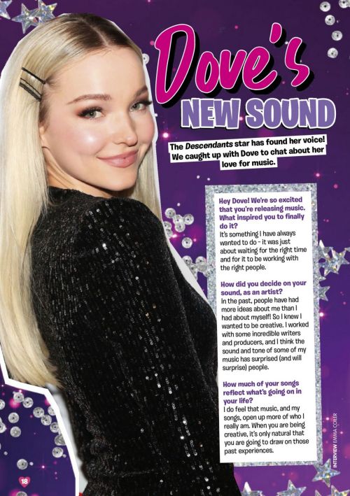 Dove Cameron Photoshoot in Total Girl Magazine, May 2020 2