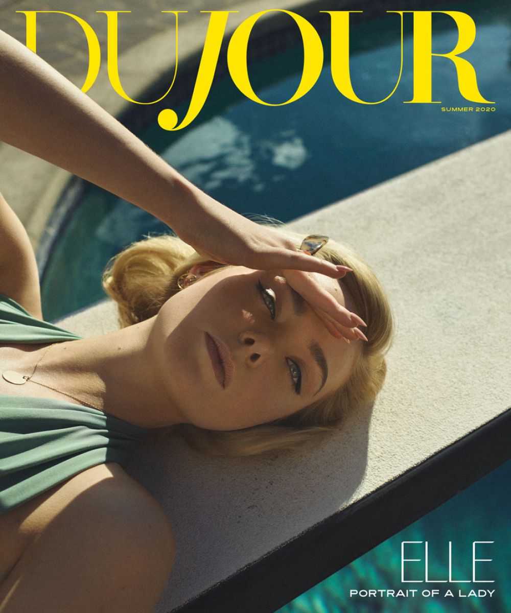 Elle Fanning in Dujour Magazine, Summer 2020