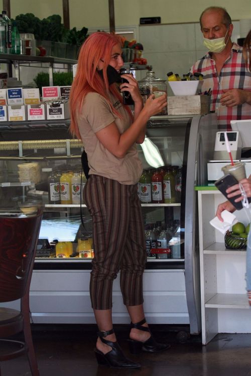 Emma Slater Riding a Bike Out in Studio City 2020/06/12 5