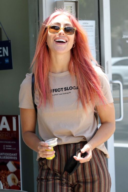 Emma Slater Riding a Bike Out in Studio City 2020/06/12 7
