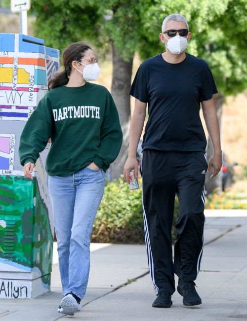 Emmy Rossum and Sam Esmail Out in Toluca Lake 2020/05/31