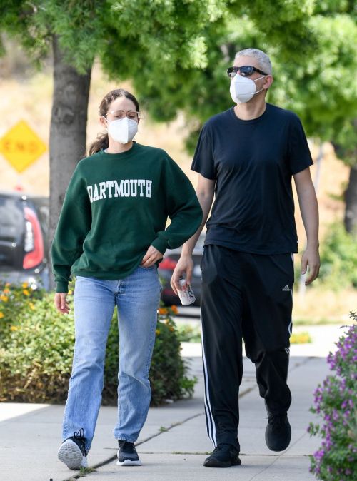 Emmy Rossum and Sam Esmail Out in Toluca Lake 2020/05/31 3