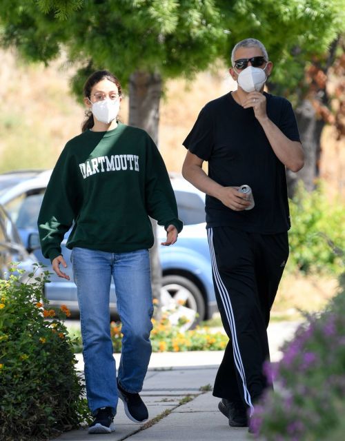 Emmy Rossum and Sam Esmail Out in Toluca Lake 2020/05/31 4