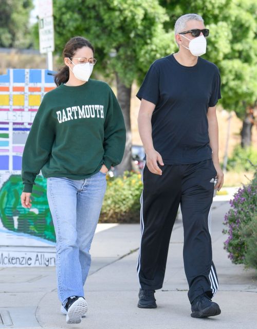 Emmy Rossum and Sam Esmail Out in Toluca Lake 2020/05/31 5