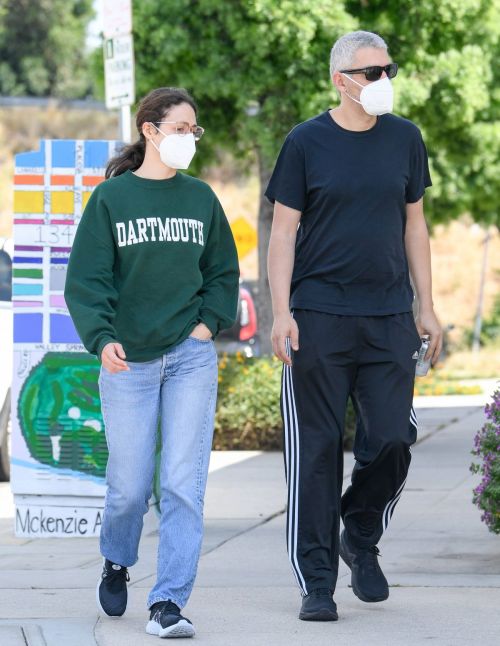 Emmy Rossum and Sam Esmail Out in Toluca Lake 2020/05/31 8