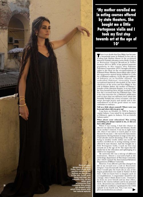 Esra Bilgic in Hello! Magazine, Pakistan Digital Issue June 2020 2
