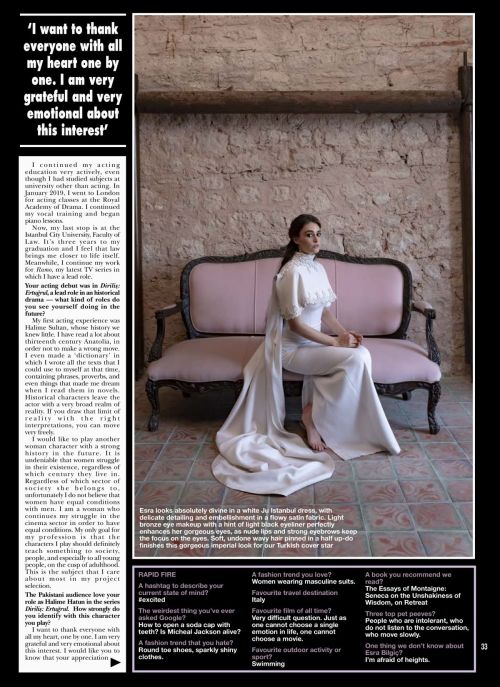 Esra Bilgic in Hello! Magazine, Pakistan Digital Issue June 2020 5