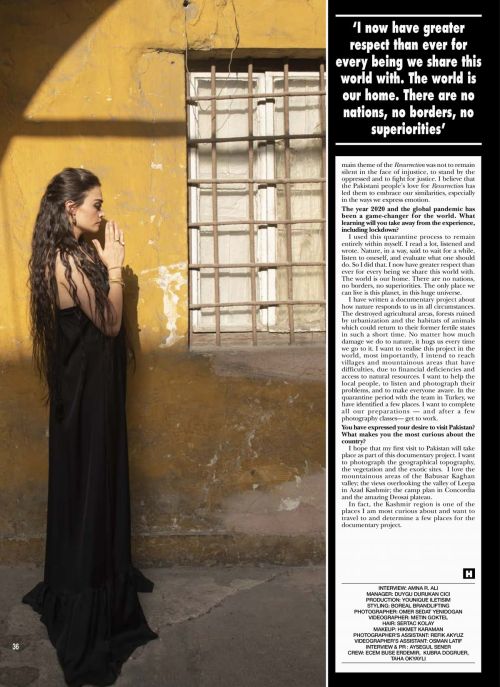 Esra Bilgic in Hello! Magazine, Pakistan Digital Issue June 2020 8