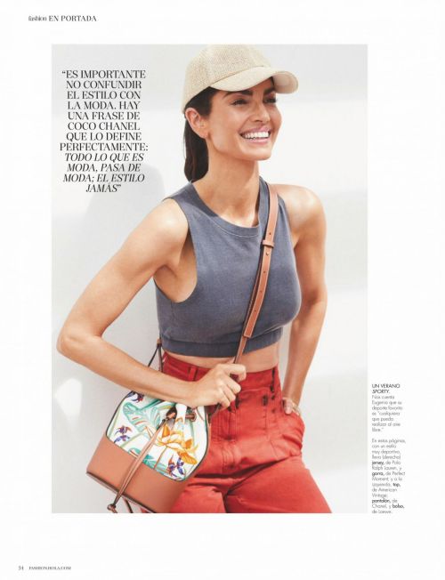 Eugenia Silva in HOLA! Fashion Magazine June 2020 Issue 7