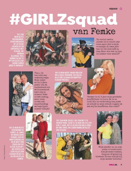 Femke Meines in Girlz Magazine, June 2020 4