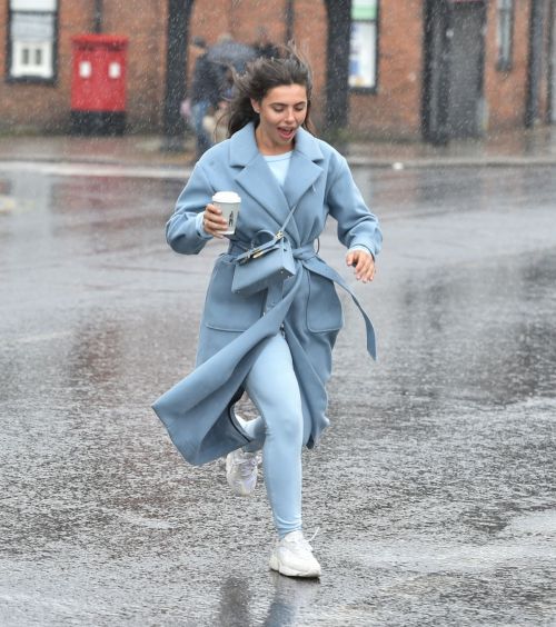 Francesca Allen Out on a Rainy Day in Loughton 2020/06/11 3