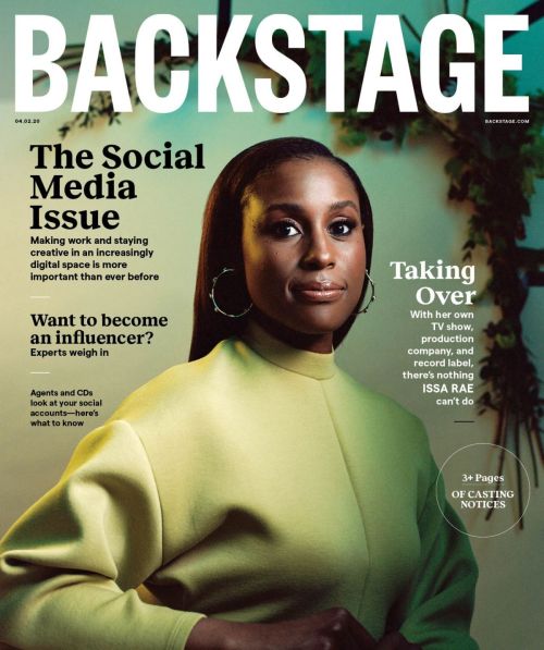 Issa Rae for Backstage Magazine, April 2020