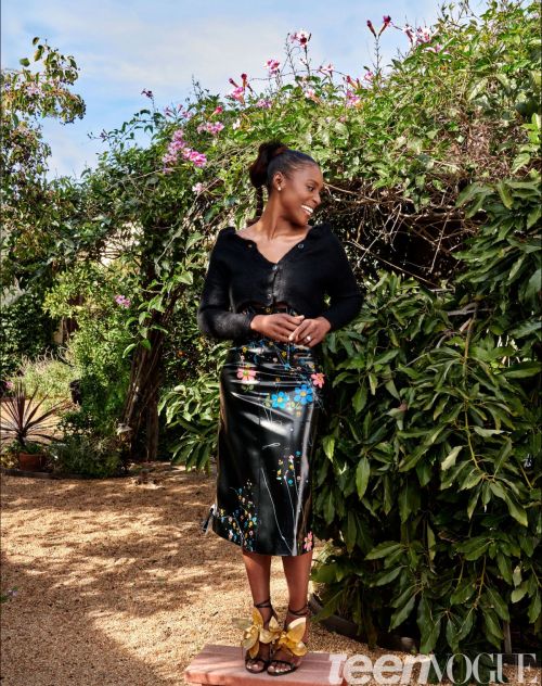 Issa Rae for Teen Vogue Magazine April 2020 Issue 4