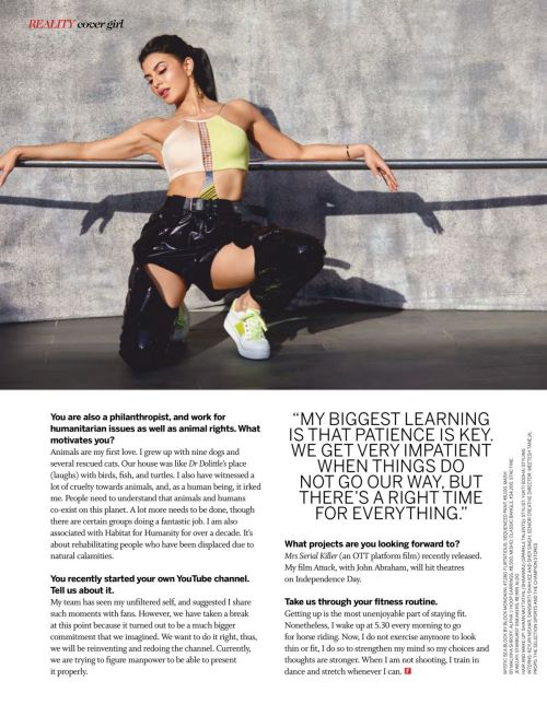 Jacqueline Fernandez in Femina Magazine, June 2020 Issue 6