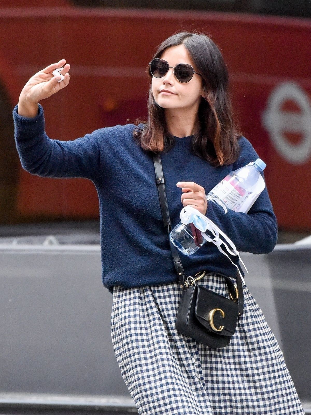Jenna-Louise Coleman Out and About in London 2020/06/04