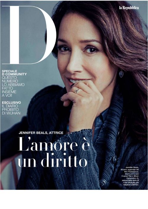 Jennifer Beals in D la Repubblica Magazine, May 2020 Issue 3