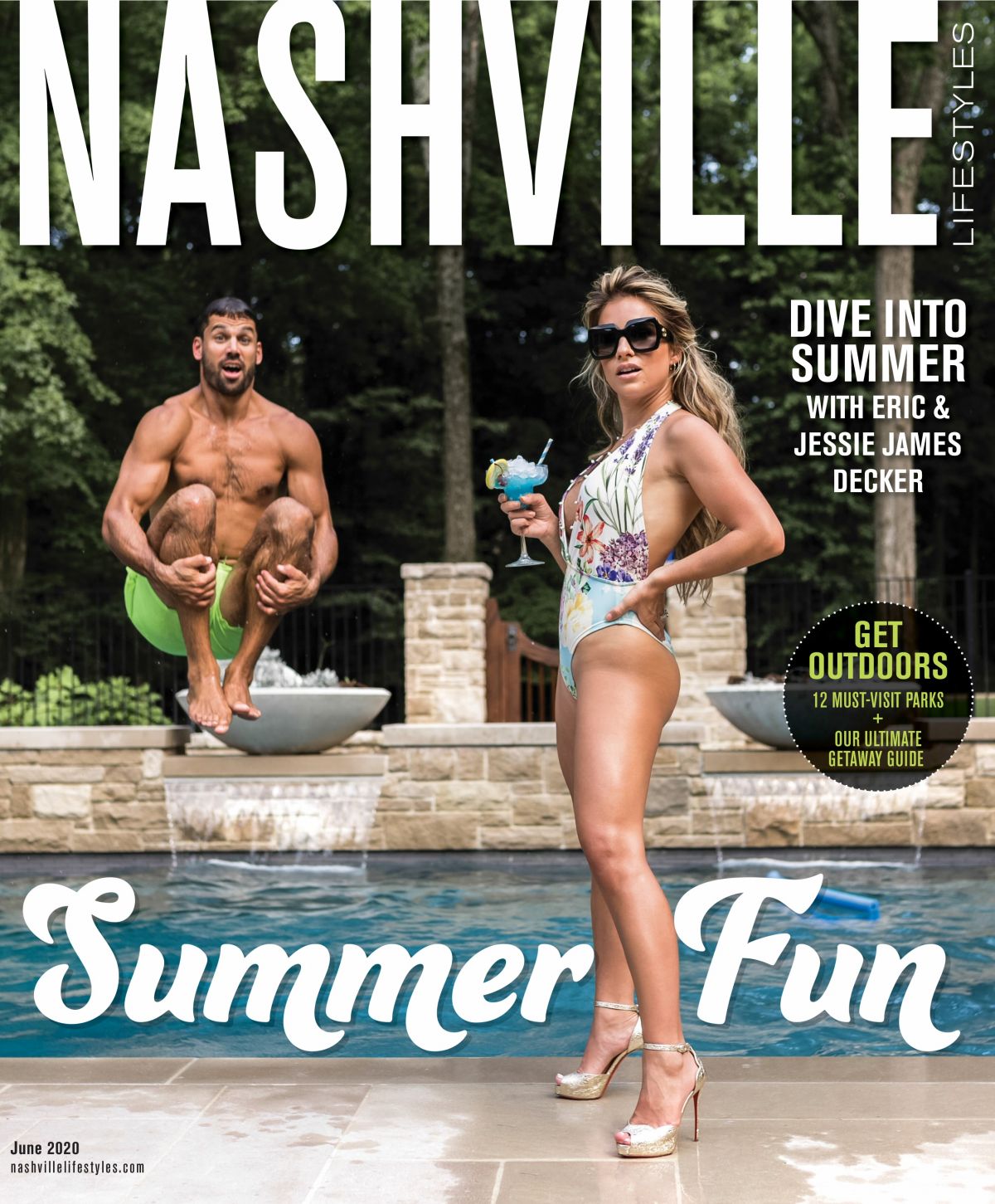 Jesse James in Nashville Lifestyles Magazine, June 2020