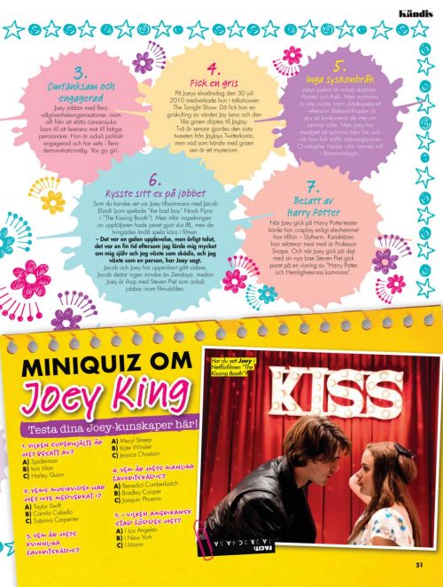 Joey King in Julia Magazine, June 2020 Issue