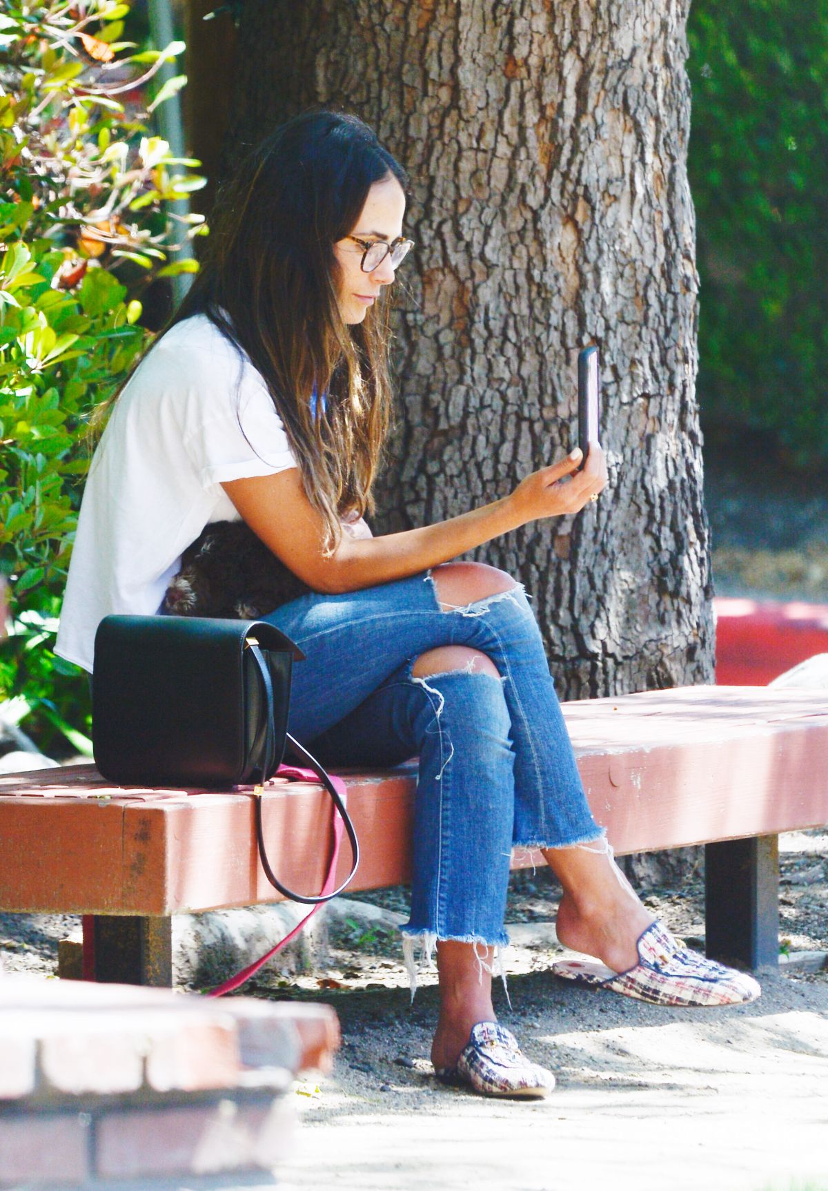 Jordana Brewster at a Park in Los Angeles 2020/06/09