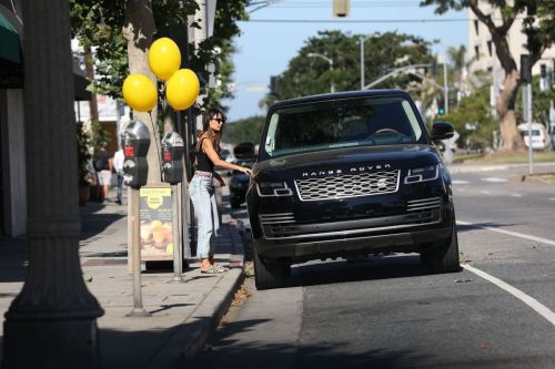 Jordana Brewster Out for Coffee at Luxe Cafe in Brentwood 2020/06/07 4