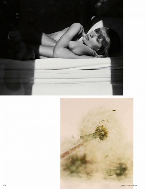 Julia Stegner in Vogue Magazine, Germany July 2020 1