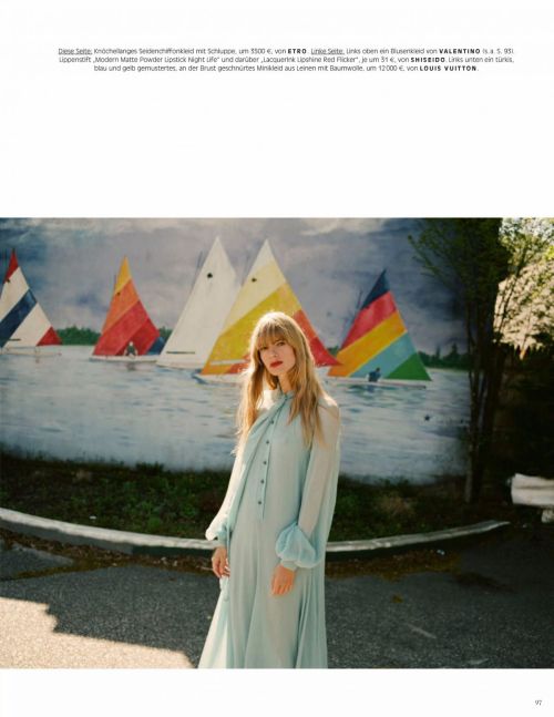 Julia Stegner in Vogue Magazine, Germany July 2020 7