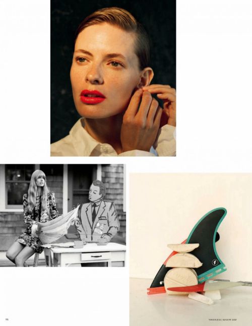 Julia Stegner in Vogue Magazine, Germany July 2020 8