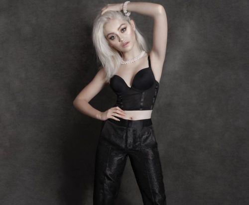 Karol Sevilla Black Dress Photoshoot, June 2020 2