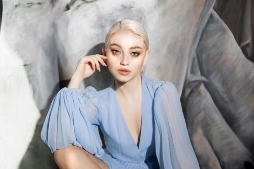 Karol Sevilla on the Set of a Photoshoot, June 2020 1