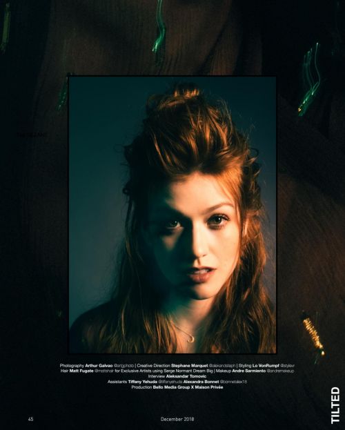 Katherine McNamara Photoshoot for TILTED Style 2018 25