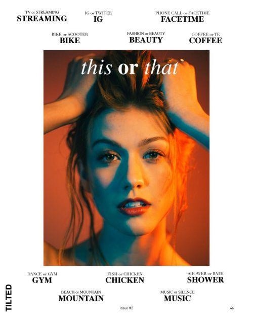 Katherine McNamara Photoshoot for TILTED Style 2018 26